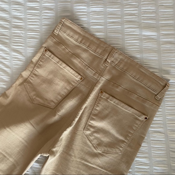 Forever21 Khaki Skinny Jeans - Picture 3 of 6